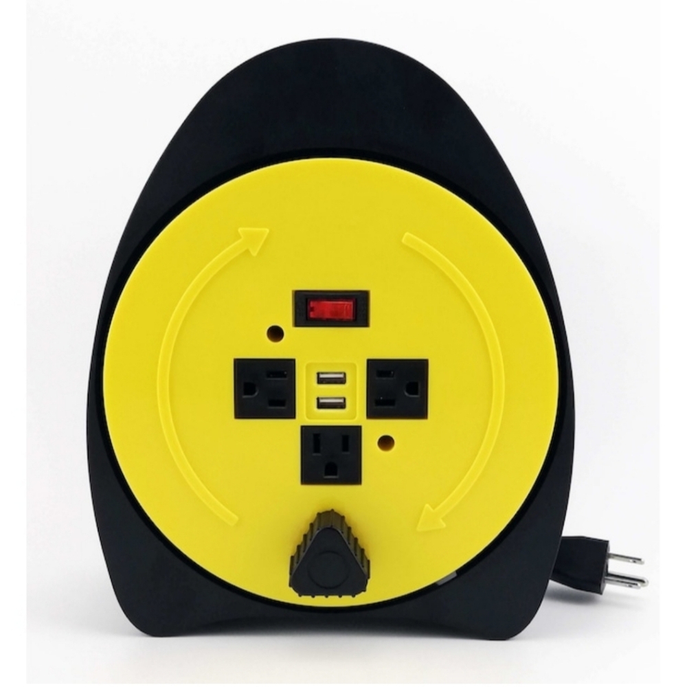 20 ft retractable extension cord real